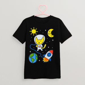 Camiseta: Gato Espacial
